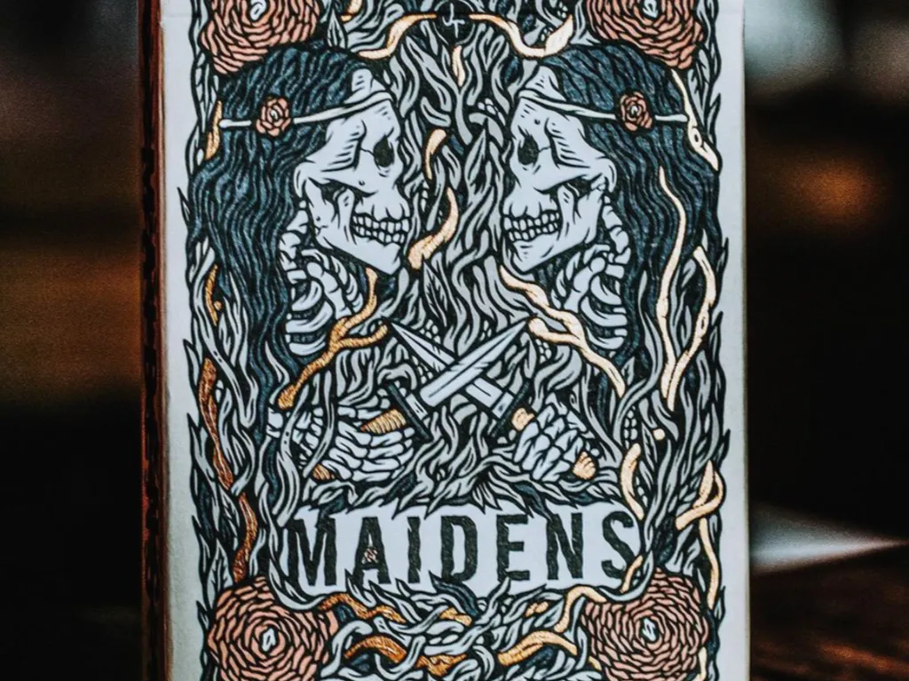 Maidens Cold Foil Playing Cards 1