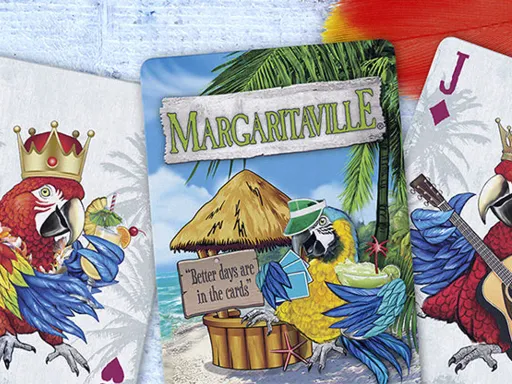 Margaritaville transports you to your favorite tropical getaway and makes you forget about all your stress and worries! Throughout the deck are bright colorful parrots, palm trees, fruit cocktails, and all sorts of tropical goodies.