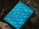 Marvelous Hummingbird Feathers Playing Cards Blue Thumbnail 14