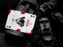 Moai Playing Cards - Red Edition Thumbnail 4