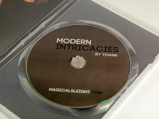 Modern Intricacies DVD by Magical Sleight Explore Yoann's advanced card magic techniques and routines with a focus on complex sleights, visuals, and transpositions in 90 minutes.