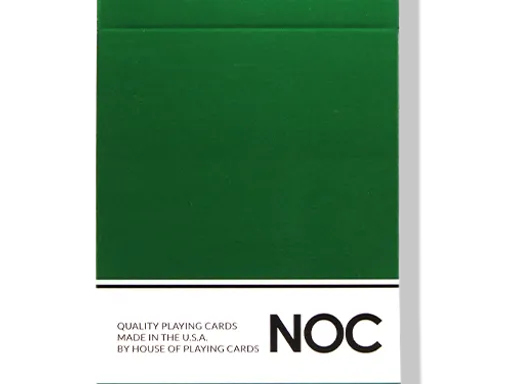 Green NOC Playing Cards Since 2012, simplicity and elegance have defined the NOC series. With each edition, we strive to make it better and better. Teaming up with USPCC, we believe this is our best