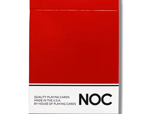 Red NOC Playing Cards Since 2012, simplicity and elegance have defined the NOC series. With each edition, we strive to make it better and better. Teaming up with USPCC, we believe this is our best