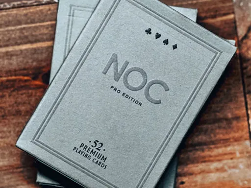 NOC Pro Greystone Playing Cards NOC Pros - The PERFECT Deck of Cards! 4 NEW Epic Color-ways. FULLY Marked. Premium Embossed Tuck Case.&nbsp; For nearly 10 years the NOC brand has been the top custom