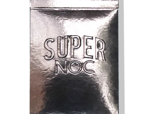 NOCs of STEEL, named by Dynamo, are the LIMITED edition version of the Super NOCs! These have SILVER FOIL TUCK PRINTING with METALLIC INK used for the back design. Inspired by Comic Book Culture, the