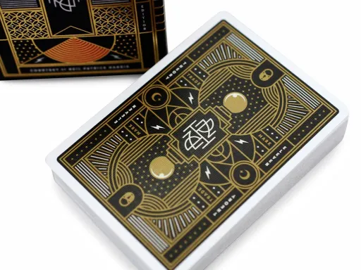 A deck with the grace and charm of Hollywood's Neil Patrick Harris, who collaborated in its custom design. From the moons and padlocks of its card backs to the intricate patterns of its ace of