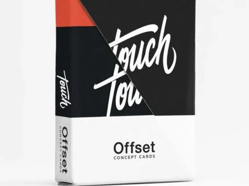 Known for their hype and trendy cardistry decks, Cardistry Touch launched the "Offset Orange" concept deck.The Offset Orange Playing Cards is has a bold and unconventional design.As the name " offset " suggests the deck