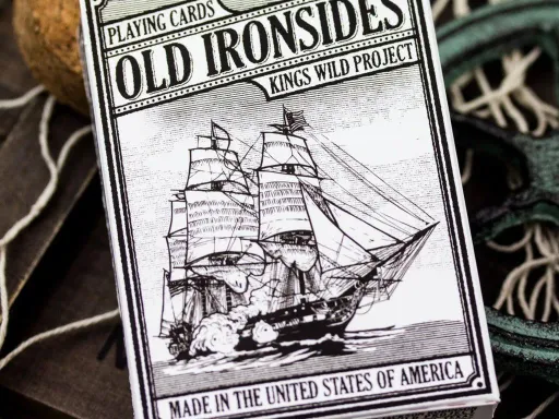 Old Ironsides Playing Cards is inspired by one of Jackson Robinson's favorite long-ships from US Naval History, the USS Constitution. This deck pays tribute to both the mighty ship and to the War Series deck,