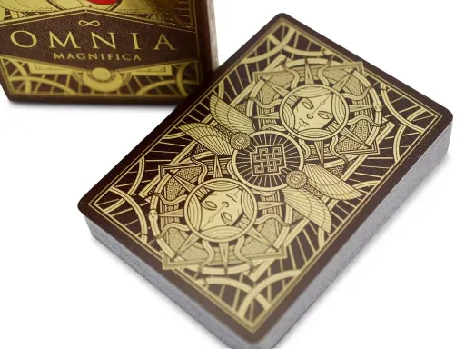 The second set in the series Omnia: The Golden Age, Omnia Magnifica is centered on Gods and Heroes and travels to a time before the civilization featured in the Omnia Antica deck. Filled with characters