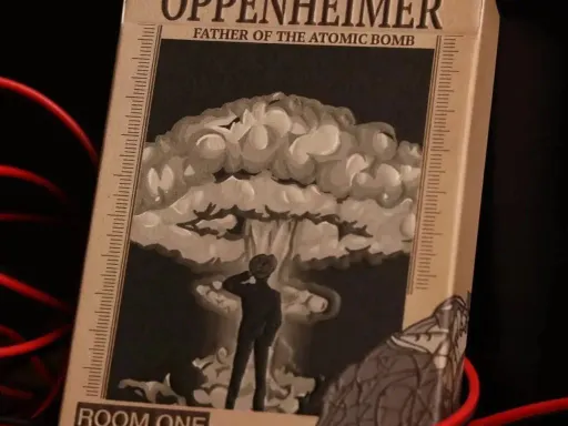 The Fission Edition of the Oppenheimer Playing Cards by Room One Cards are specifically made and designed for Cardistry.You can tell the difference by handling the Oppenheimer Fission Playing Cardsas they use SLEIGHT stock, making