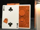 Orange Bicycle Boo Back Playing Cards Thumbnail 2