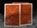 Orange Bicycle Boo Back Playing Cards Thumbnail 3