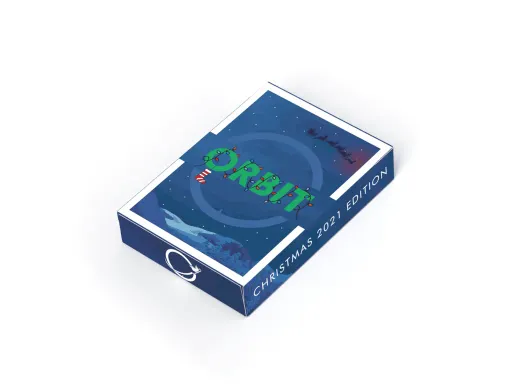 Orbit Christmas Playing Cards Thumbnail 1