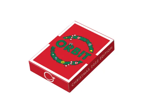 Orbit Christmas V2 Playing Cards Thumbnail 1