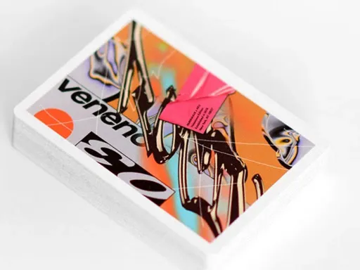 Paperwave Venomous Edition Playing Cards is Paperwave's most colorful deck to this date!Paperwave Venomous Edition brings a stylish modern look that pays tribute to graffiti art, poster art, and chromatic typography. The intricate back design