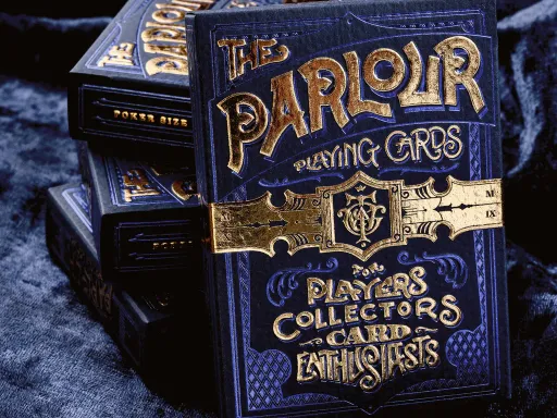 Parlour Playing Cards - Blue Stockholm 17 Thumbnail 1