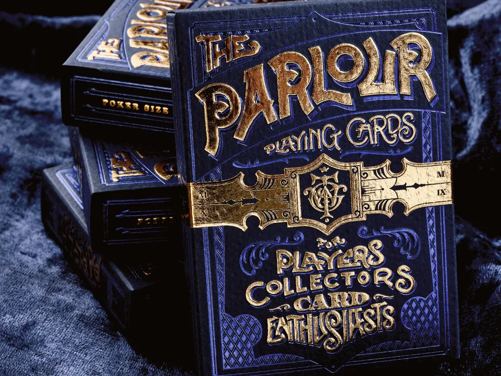 Parlour Playing Cards - Blue Stockholm 17 1