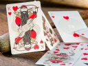 Pinocchio Vermilion (Red) Playing Cards Thumbnail 3