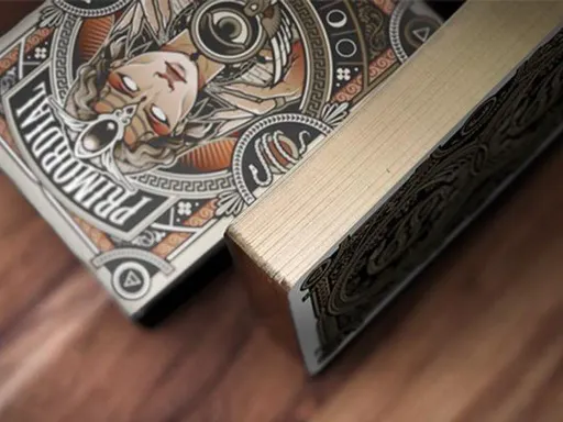 Limited Edition print of 500 decks! Will not be re-printed. Numbered Custom Seal.Primordial Playing Cards are inspired by Greek Mythology Gods that emerged from primordial chaos. The primordial deities were the first gods born from