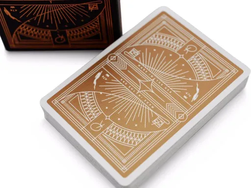 In 2013, Theory11 released the Rarebit Playing Cards, a deck inspired by the vintage Rarebit restaurant, located in Charleston, South Carolina. In less than 16 hours, the first edition sold out and became a collector's