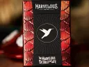 Red Marvelous Hummingbird Feathers Playing Cards Thumbnail 3