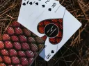 Red Marvelous Hummingbird Feathers Playing Cards Thumbnail 9