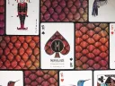 Red Marvelous Hummingbird Feathers Playing Cards Thumbnail 15