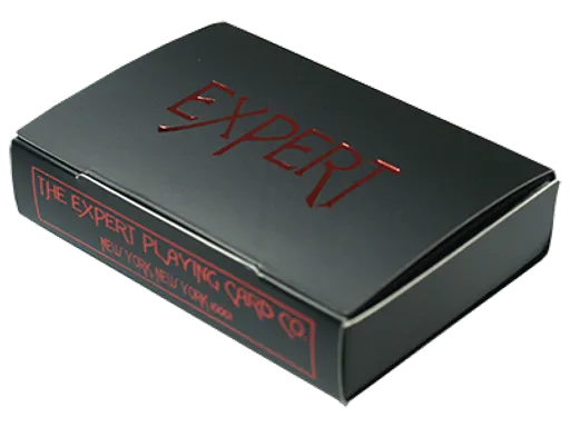 Red Packet Jacket 2.0 by Expert Playing Card Company Red Packet Jacket: sturdy case for protecting card decks, beautifully printed with foil stamping, perfect for collection display or travel.