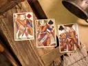 Red Reminisce Playing Cards Thumbnail 4