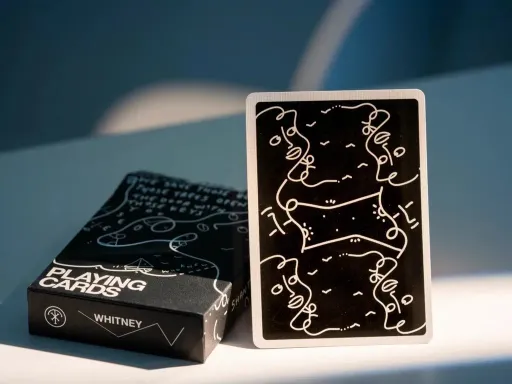 Shantell Martin Playing Cards by theory11- Black Thumbnail 1