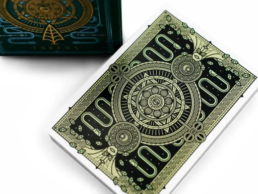 SINS Corpus Playing Cards is one of the SINS deck from SINS series. Designed by Giovanni Meroni of Thirdway Industries, the entire series is dedicated to the seven deadly sins according to the Bible.SINS Corpus