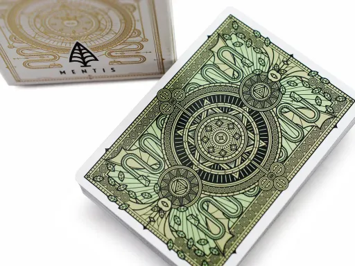 SINS Mentis Playing Cards is one of the SINS deck from SINS series. Designed by Giovanni Meroni of Thirdway Industries, the entire series is dedicated to the seven deadly sins according to the Bible.SINS Corpus