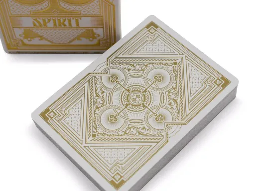 The boldness of the cross... the grandeur of cathedrals... the soaring of the human soul... Celebrate the aesthetic beauty of Christian spiritual traditions with this elegant deck, printed by the USPCC. The deck's assertive, custom-designed