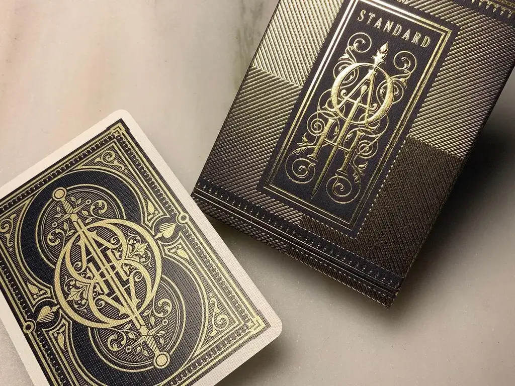 Standard Players Navy Blue - Oath Playing Cards by Lotrek 1