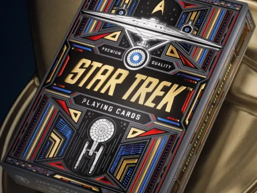 The Star Trek Playing Cards by Theory11 have finally arrived and welcome you to board the Starship Enterprise.Explore the Star Trek deck of cards and venture into all the quadrants of the galaxy with your