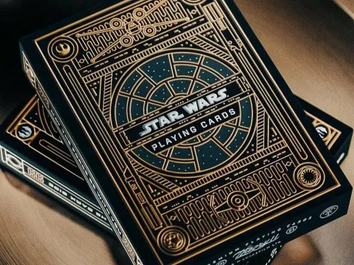 Star Wars Gold Edition Playing Cards Thumbnail 1