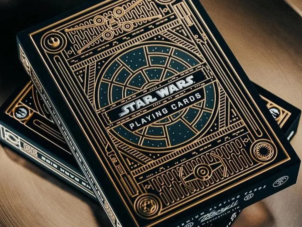 Star Wars Gold Edition Playing Cards 1