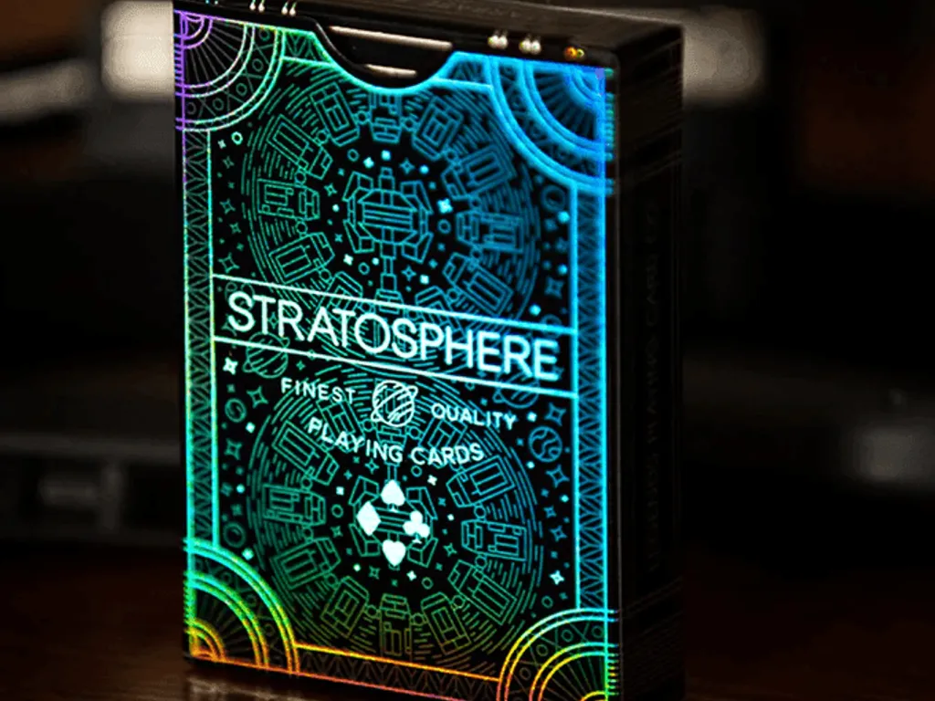 Stratosphere Playing Cards - Ultra Black 1