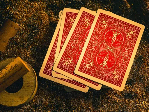 EASY TO DO!No Sleight Of Hand Required!An amazing deck of Red Bicycle cards that allows you to do a multitude of miracles - yet it's super simple to performEffectImagine:passing the deck of cards out for