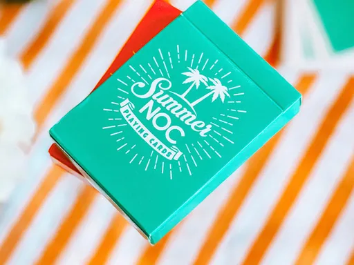 Summer NOC Pros - The PERFECT summer deck! 2 NEW Epic Color-ways + a limited one. FULLY Marked. For nearly 10 years, the NOC brand has been the top custom deck choice for magicians, cardists,