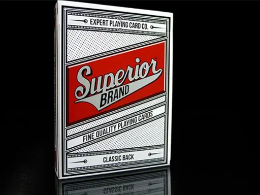 Superior Brand (Classic Back) Readers Playing Cards from the Expert Playing Card Company have a classic and world-renowned design that is instantly recognized by Cardistry and Magic enthusiasts, as well as playing card collectors.These intricately