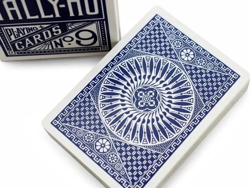 A classical brand highly acclaimed by magicians, cardists, and flourishers alike, the Tally Ho Circle Back deck boasts a slide-easy, premium Linoid Finish. Luxurious and sophisticated, this deck features the renowned Tally-Ho® Circle Back design