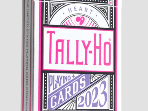 Tally Ho Circle Back Playing Cards - Heart Thumbnail 1