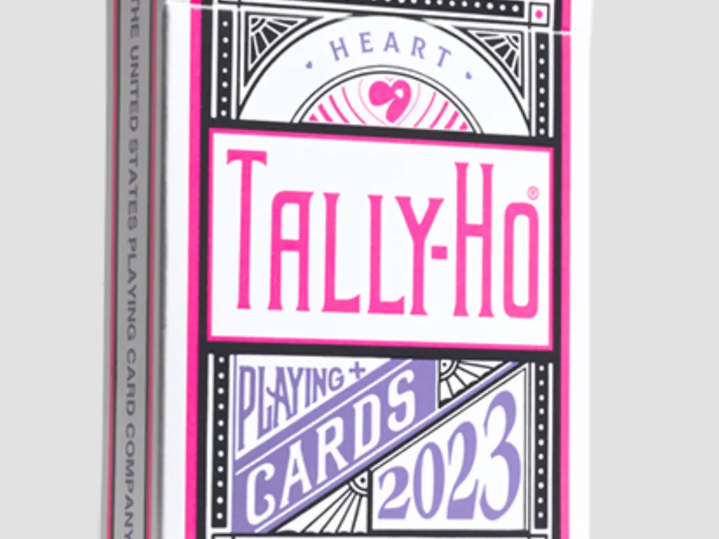 Tally Ho Circle Back Playing Cards - Heart 1