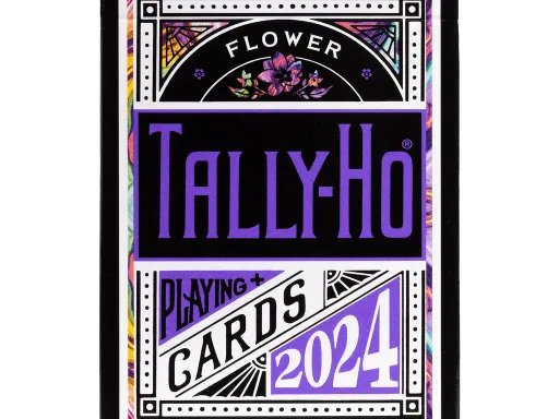 Tally-Ho Flower Playing Cards Thumbnail 1