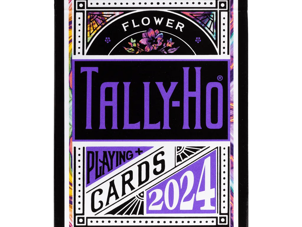 Tally-Ho Flower Playing Cards 1