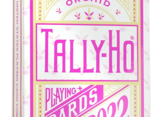 Tally Ho Orchid Playing Cards Thumbnail 1