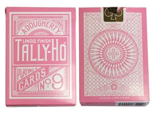 A classical brand highly acclaimed by magicians, cardists, and flourishers alike, the Tally Ho Circle Back deck boasts a slide-easy, premium Linoid Finish. Luxurious and sophisticated, this deck features the renowned Tally-Ho® Circle Back design