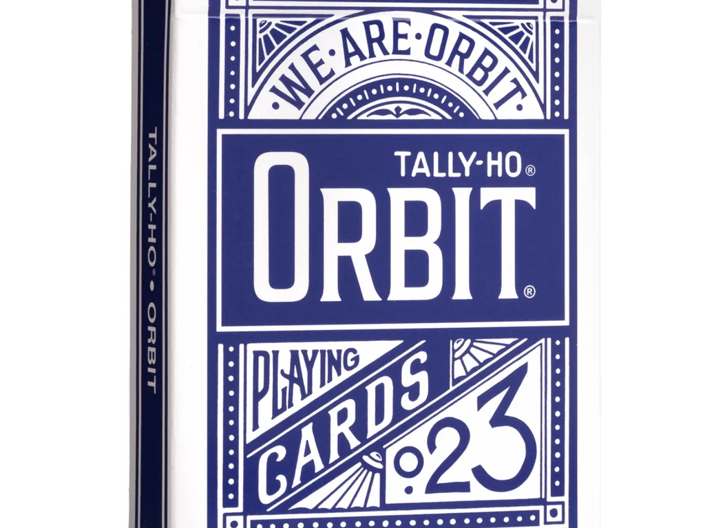 Tally Ho x Orbit Playing Cards - Blue 1