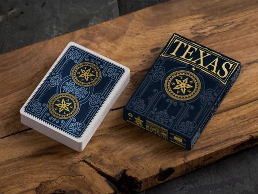 The Texas Playing Cards were designed and produced back in 2016 by Jackson Robinson in collaboration with No. 4 St. James. A luxury deck of collectible playing cards that have long been sold out, it